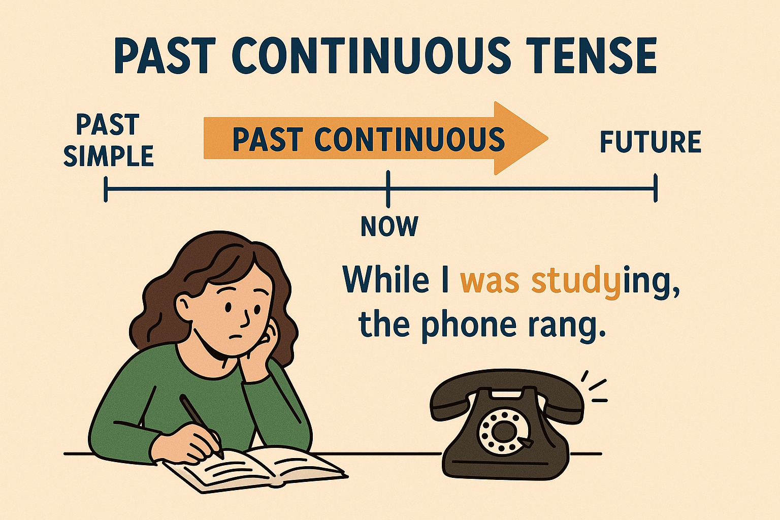 past continuous tense konu anlatımı
